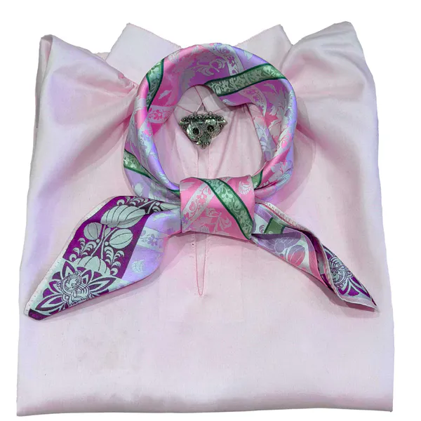 Hovedbilde Silkeskjorte lys rosa